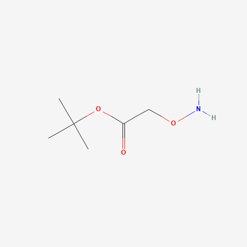 Tert-butyl 2-(aMinooxy)acetate (CAS: 56834-02-7) - Chemical Structure and Molecular Formula 