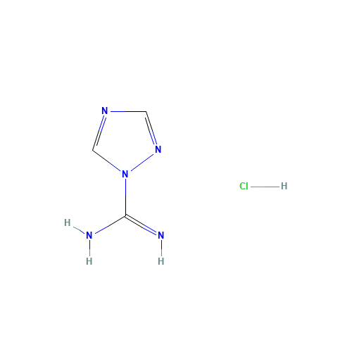 1-(Diaminomethylene)-1H-1,2,4-triazol-1-ium chloride (CAS: 19503-26-5) - Related Chemical Product