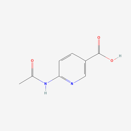 6-Acetamidonicotinic acid (CAS: 21550-48-1) - Chemical Structure and Molecular Formula 