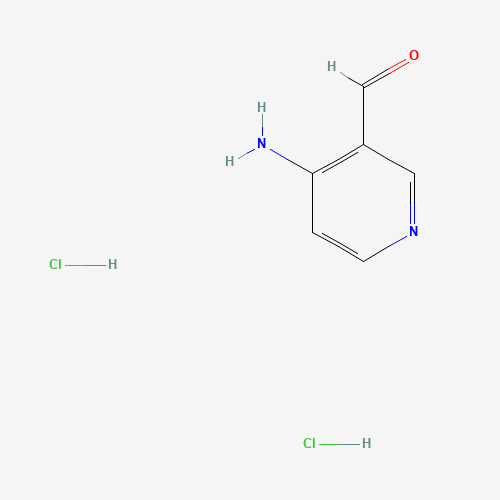 4-Aminonicotinaldehyde dihydrochloride (CAS: 927891-97-2) - Chemical Structure and Molecular Formula 