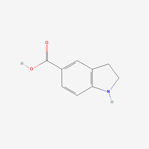 Methyl 5-indolinecarboxylate chemical structure Methyl 5-indolinecarboxylate (CAS: 15861-30-0) - Chemical Structure and Molecular Formula