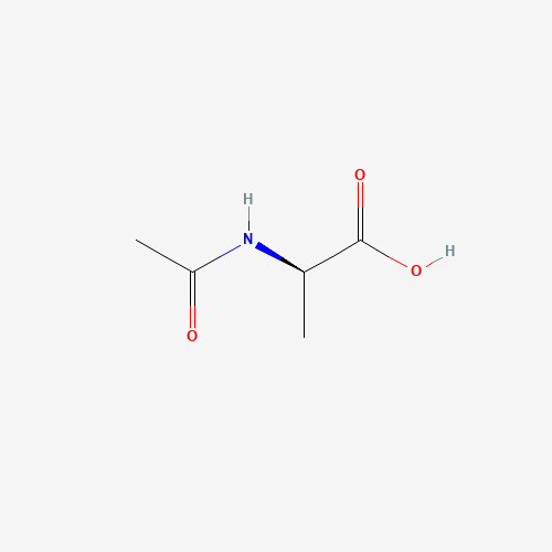 N-Acetylalanine (CAS: 19436-52-3) - Chemical Structure and Molecular Formula 