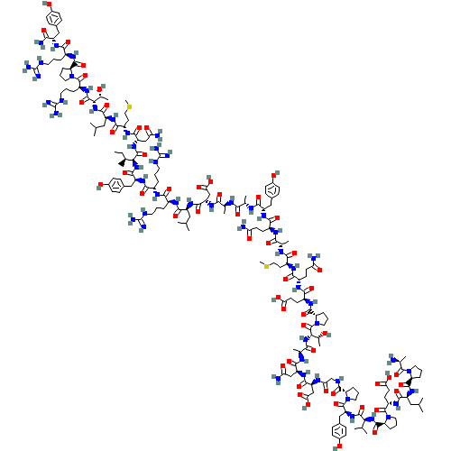 Pancreatic Polypeptide, human (CAS: 75976-10-2) - Chemical Structure and Molecular Formula 