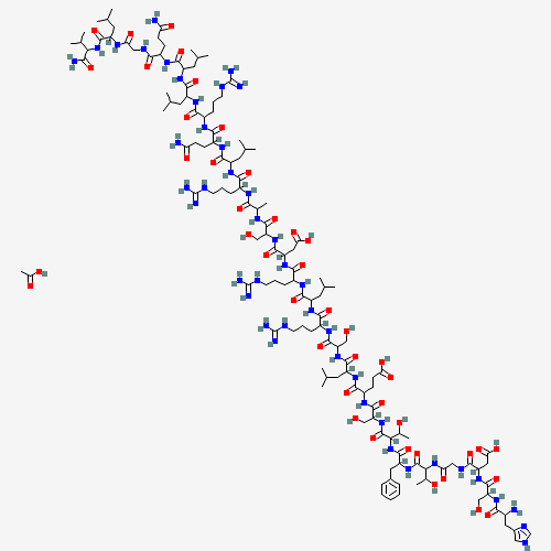 Secretin acetate (CAS: 10813-74-8) - Chemical Structure and Molecular Formula 
