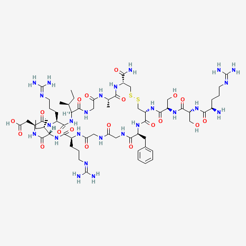 ARG-SER-SER-CYS-PHE-GLY-GLY-ARG-ILE-ASP-ARG-ILE-GLY-ALA-CYS-NH2 (CAS: 111863-73-1) - Related Chemical Product