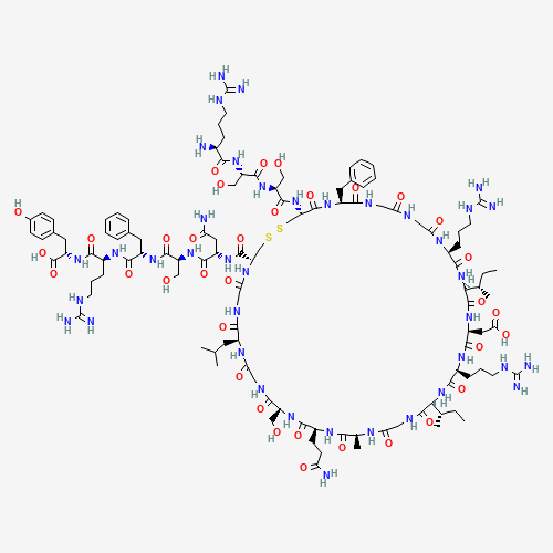 ATRIAL NATRIURETIC PEPTIDE (126-150) (CAS: 90052-57-6) - Chemical Structure and Molecular Formula 
