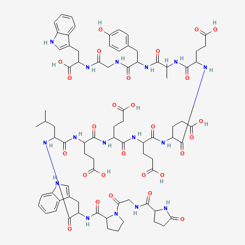 Gastrin I (1-14) chemical structure Gastrin I (1-14) (CAS: 100940-57-6) - Chemical Structure and Molecular Formula