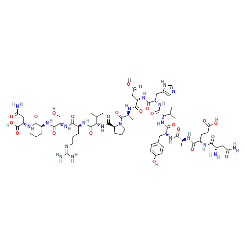 ASN-GLU-ALA-TYR-VAL-HIS-ASP-ALA-PRO-VAL-ARG-SER-LEU-ASN (CAS: 143305-11-7) - Related Chemical Product