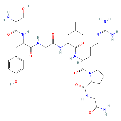 H-SER-TYR-GLY-LEU-ARG-PRO-GLY-NH2 (CAS: 51776-33-1) - Related Chemical Product