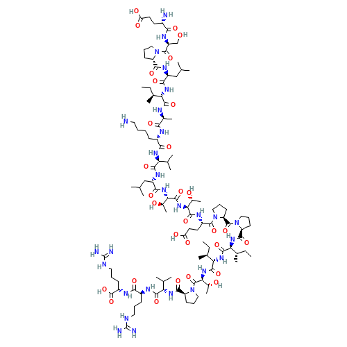 H-GLU-SER-PRO-LEU-ILE-ALA-LYS-VAL-LEU-THR-THR-GLU-PRO-PRO-ILE-ILE-THR-PRO-VAL-ARG-ARG-OH (CAS: 137314-60-4) - Related Chemical Product