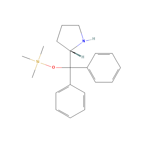 (2S)-2-{Diphenyl[(trimethylsilyl)oxy]methyl}pyrrolidine (CAS: 848821-58-9) - Related Chemical Product