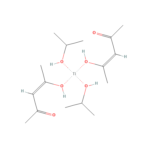 Bis(2-propanolato)titanium(2+) bis[(2Z)-4-oxo-2-penten-2-olate] (CAS: 17927-72-9) - Related Chemical Product