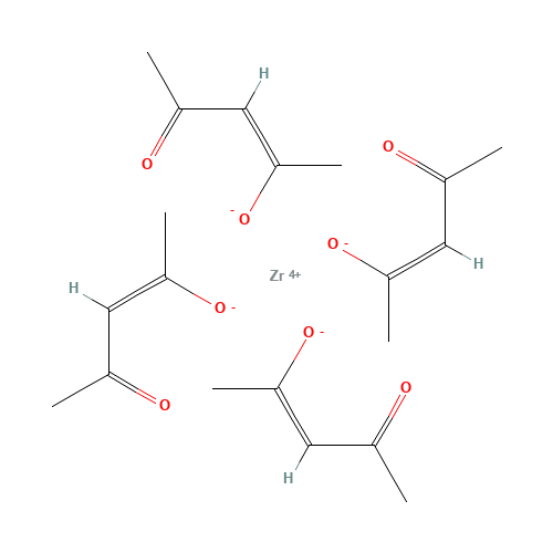 Zirconium(4+) tetrakis[(2Z)-4-oxo-2-penten-2-olate] (CAS: 17501-44-9) - Related Chemical Product