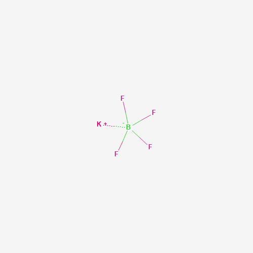 Potassium tetrafluoroborate chemical structure Potassium tetrafluoroborate (CAS: 14075-53-7) - Chemical Structure and Molecular Formula