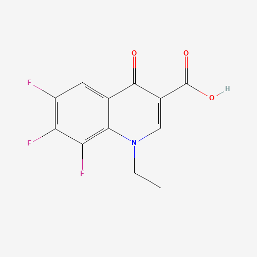 1-Ethyl-6,7,8-trifluoro-4-oxo-1,4-dihydro-3-quinolinecarboxylic acid (CAS: 75338-42-0) - Related Chemical Product