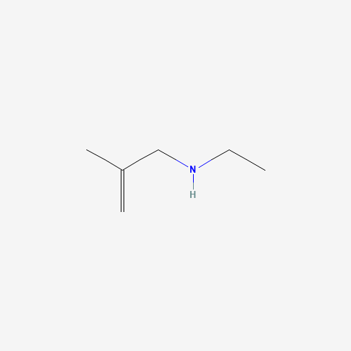 N-Ethyl-2-methyl-2-propen-1-amine (CAS: 18328-90-0) - Chemical Structure and Molecular Formula 