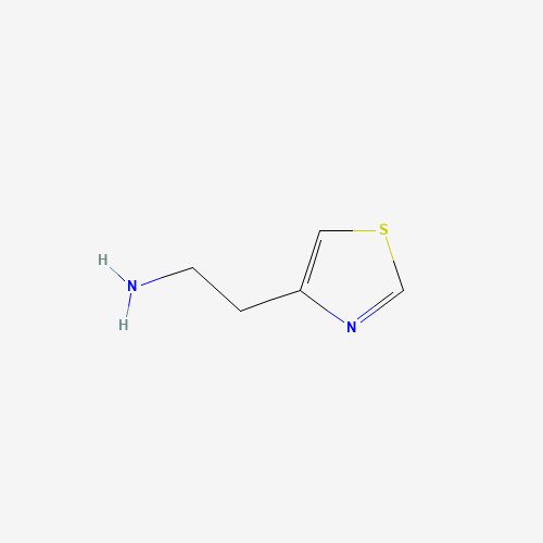 2-(1,3-Thiazol-4-yl)ethanamine (CAS: 7728-74-7) - Chemical Structure and Molecular Formula 