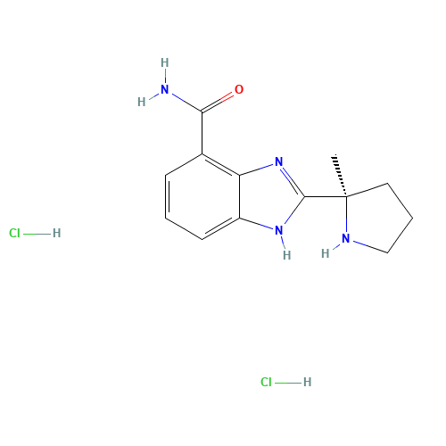 2-[(2S)-2-Methyl-2-pyrrolidinyl]-1H-benzimidazole-4-carboxamide (CAS: 912445-05-7) - Related Chemical Product