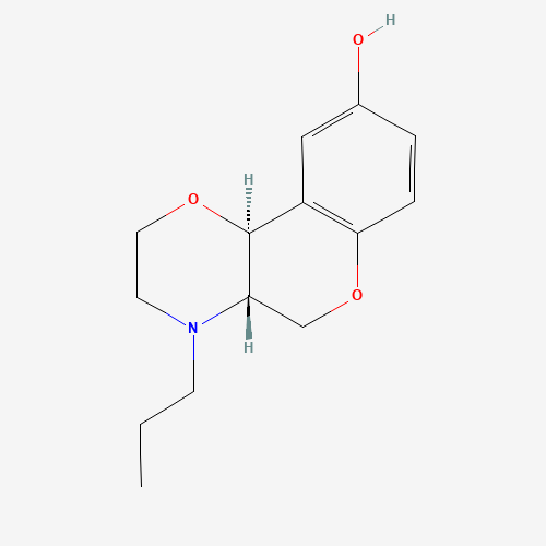 4-Propyl-3,4,4a,10b-tetrahydro-2H,5H-chromeno[4,3-b][1,4]oxazin-9-ol (CAS: 123594-64-9) - Related Chemical Product