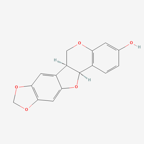 6a,12a-Dihydro-6H-[1,3]dioxolo[5,6][1]benzofuro[3,2-c]chromen-3-ol (CAS: 19908-48-6) - Related Chemical Product