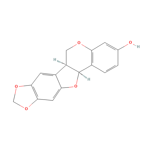 6a,12a-Dihydro-6H-[1,3]dioxolo[5,6][1]benzofuro[3,2-c]chromen-3-ol (CAS: 19908-48-6) - Related Chemical Product
