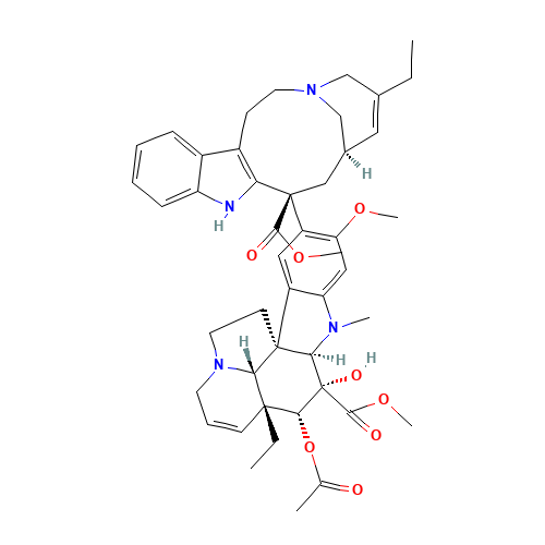 Anhydrovinblastine (CAS: 38390-45-3) - Chemical Structure and Molecular Formula 