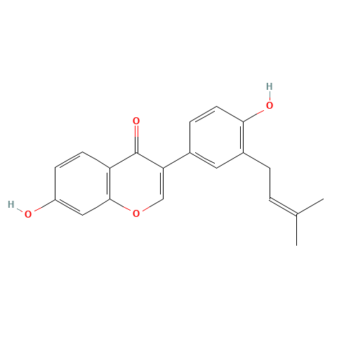3''-PRENYLDAIDZEIN (CAS: 41060-15-5) - Related Chemical Product