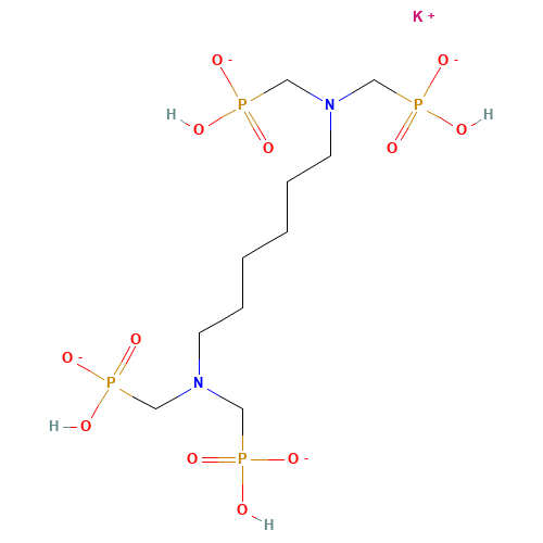 (Hexane-1,6-diylbis(nitrilobis(methylene)))tetrakisphosphonic acid, potassium salt (CAS: 38820-59-6) - Related Chemical Product