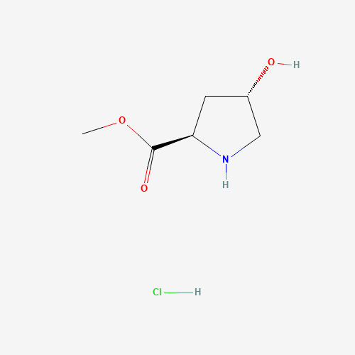 (2S,4R)-4-Hydroxy-2-(methoxycarbonyl)pyrrolidinium chloride (CAS: 481704-21-6) - Related Chemical Product
