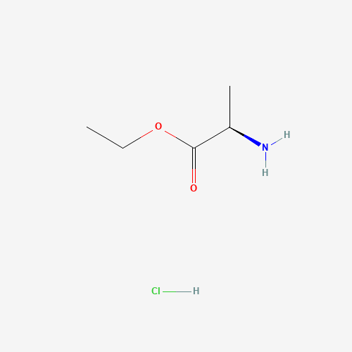 Ethyl L-alaninate hydrochloride (1:1) (CAS: 6331-09-5) - Chemical Structure and Molecular Formula 
