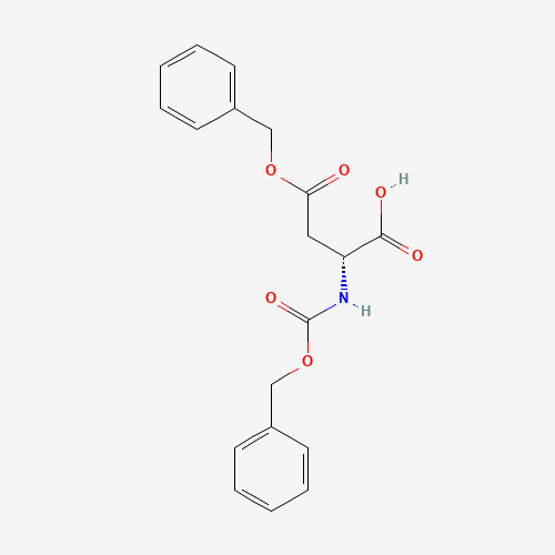 Z-D-ASP(OBZL)-OH (CAS: 5241-62-3) - Chemical Structure and Molecular Formula 