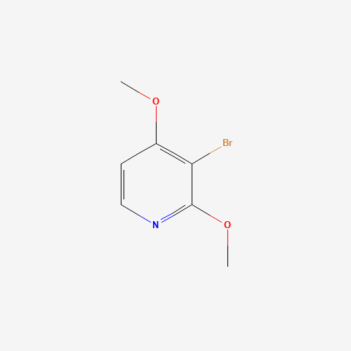 3-BroMo-2,4-diMethoxy-pyridine chemical structure 3-BroMo-2,4-diMethoxy-pyridine (CAS: 96246-00-3) - Chemical Structure and Molecular Formula