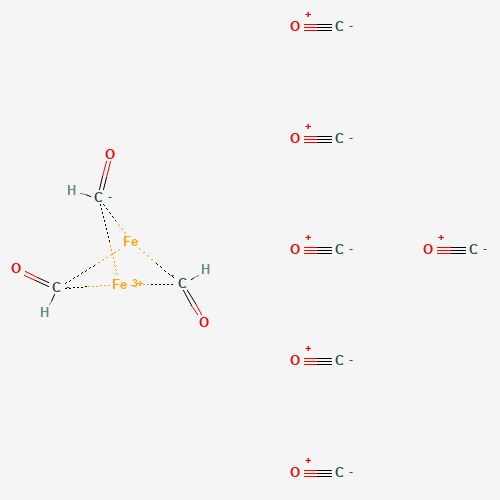 Carbon monooxide - iron (9:2) (CAS: 15321-51-4) - Chemical Structure and Molecular Formula 