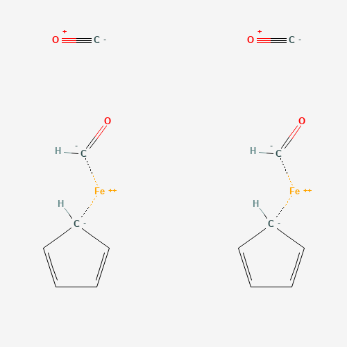 Carbon monooxide - 2,4-cyclopentadien-1-yl(oxomethanidyl)iron(1+) (1:1) (CAS: 12154-95-9) - Related Chemical Product