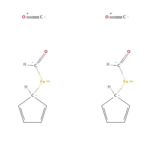 Carbon monooxide - 2,4-cyclopentadien-1-yl(oxomethanidyl)iron(1+) (1:1) (CAS: 12154-95-9) - Related Chemical Product