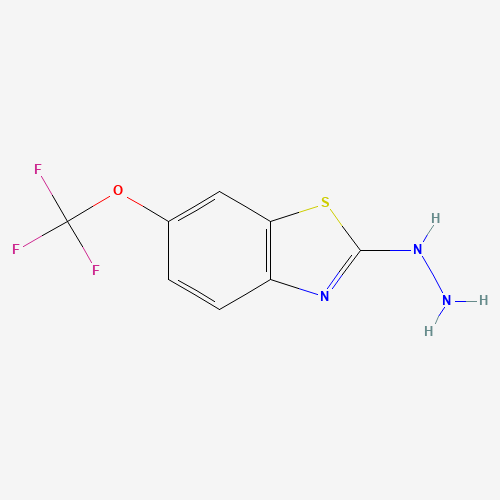 6-(TRIFLUOROMETHOXY)-2(3H)-BENZOTHIAZOLONE HYDRAZONE (CAS: 133840-98-9) - Related Chemical Product