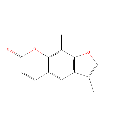 2,3,5,9-tetramethyl-7H-furo[3,2-g][1]benzopyran-7-one (CAS: 113969-43-0) - Related Chemical Product