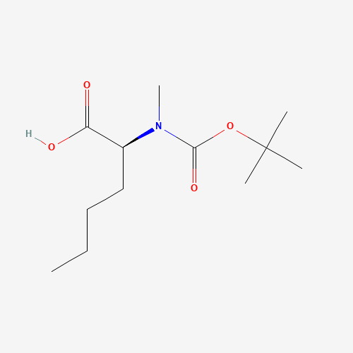 N-Methyl-N-{[(2-methyl-2-propanyl)oxy]carbonyl}-L-norleucine (CAS: 117903-25-0) - Related Chemical Product