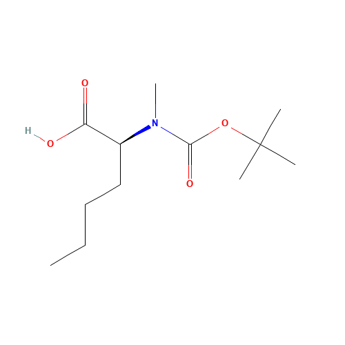 N-Methyl-N-{[(2-methyl-2-propanyl)oxy]carbonyl}-L-norleucine (CAS: 117903-25-0) - Related Chemical Product