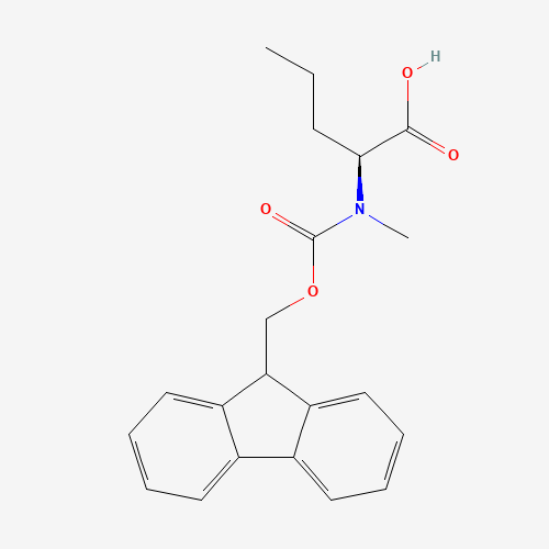 FMOC-MENVA-OH (CAS: 252049-05-1) - Chemical Structure and Molecular Formula 