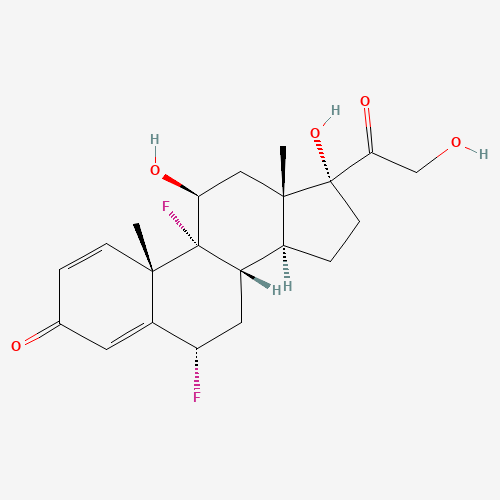 (6a,11b)-6,9-Difluoro-11,17,21-trihydroxypregna-1,4-diene-3,20-dione (CAS: 806-29-1) - Related Chemical Product