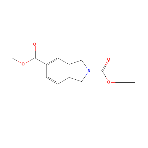 2-tert-butyl 5-methyl isoindoline-2,5-dicarboxylate (CAS: 368441-44-5) - Related Chemical Product