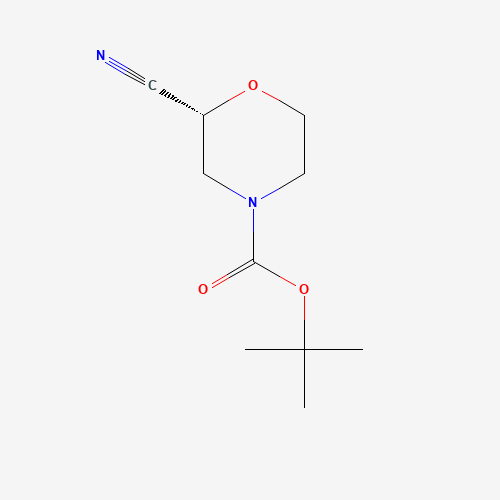 (R)-N-Boc-2-cyanomorpholine (CAS: 1257850-78-4) - Related Chemical Product