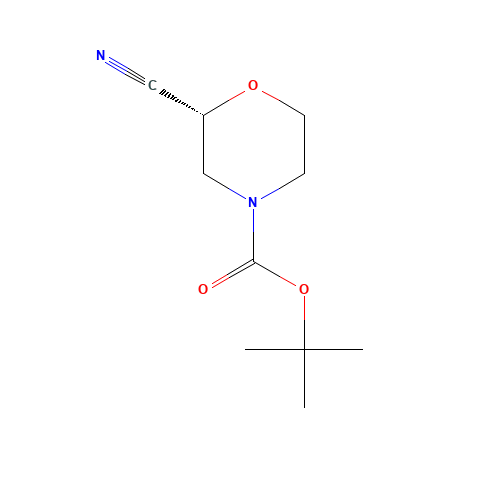 (R)-N-Boc-2-cyanomorpholine (CAS: 1257850-78-4) - Related Chemical Product