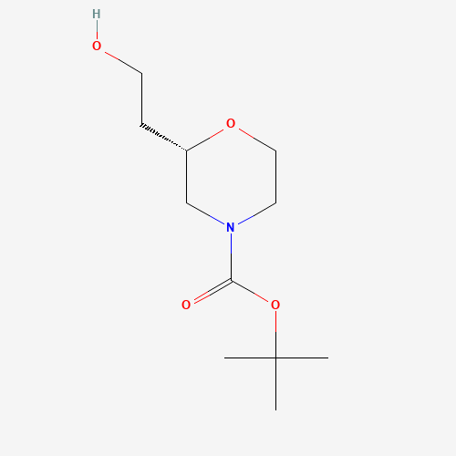 (S)-N-Boc-2-(2-hydroxyethyl)morpholine (CAS: 1257856-15-7) - Related Chemical Product