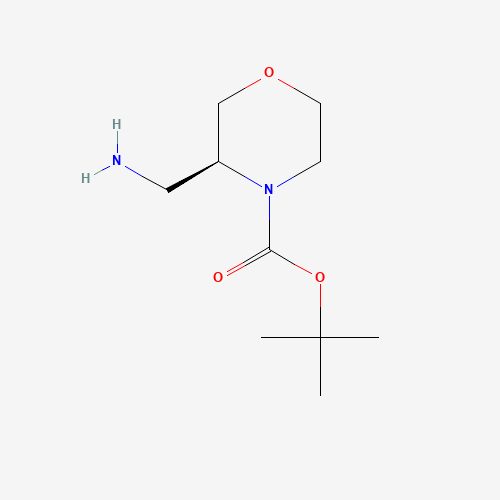 (S)-3-AMINOMETHYL-MORPHOLINE-4-CARBOXYLIC ACID TERT-BUTYL ESTER (CAS: 1187929-79-8) - Related Chemical Product