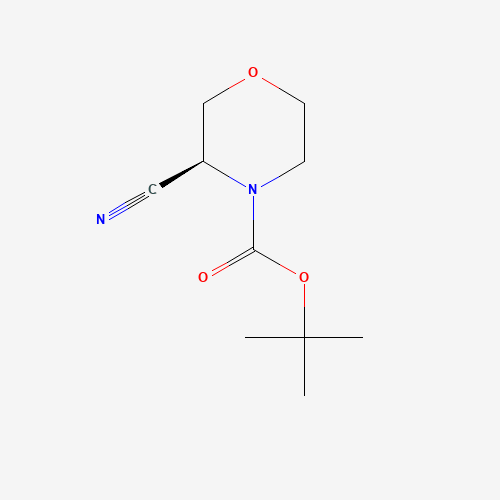 (S)-4-Boc-3-cyanomorpholine (CAS: 1257856-86-2) - Related Chemical Product
