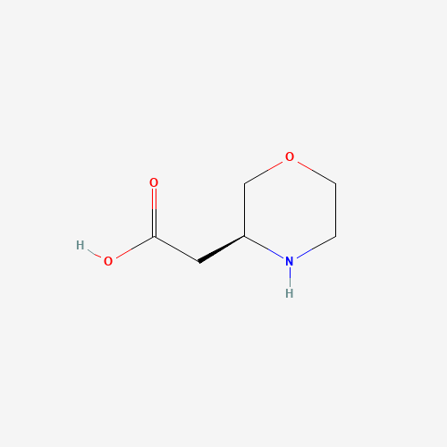 (S)-Morpholin-3-yl-acetic acid (CAS: 1257856-13-5) - Related Chemical Product