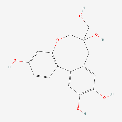 (7S)-3,7,10,11-Tetrahydroxy-7,8-dihydro-6H-dibenzo[b,d]oxocin-7-methanol (CAS: 102036-29-3) - Related Chemical Product