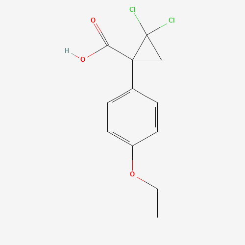 2,2-Dichloro-1-(4-ethyoxy phenyl)cy-clopropane carboxylic acid (CAS: 63935-26-2) - Related Chemical Product